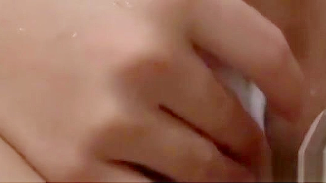 Noriko Kago's Shower Solo — Fingering Her Wet Pussy and Cumming Hard.