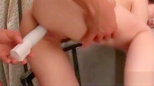 Japanese Teen Hina Maeda's Pussy Toyed and Teased in a Wild Masturbation Session.