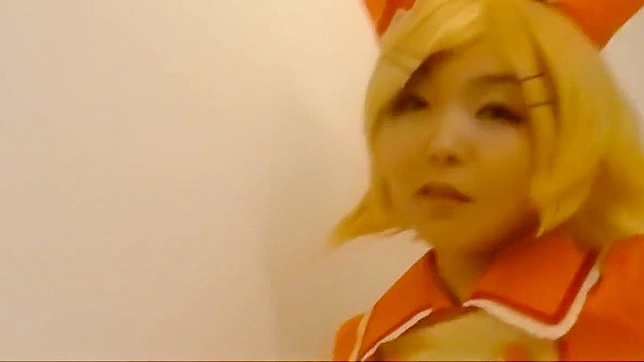 Kinky Japanese Cosplay Sex with Kagamine Rin - Hardcore Fuck and Cum!