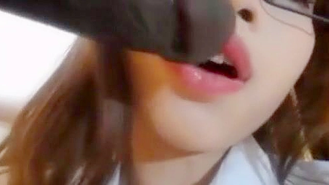 Dildo and Vibrator Action — Asian Babe Masturbates to Intense Orgasms.