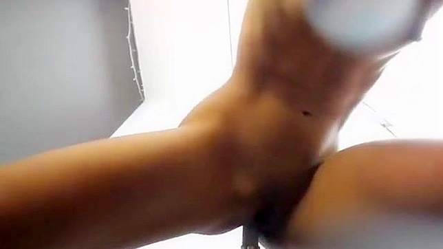 Japanese Black Beauty's Intense Solo Play with Toys, Cumming Hard