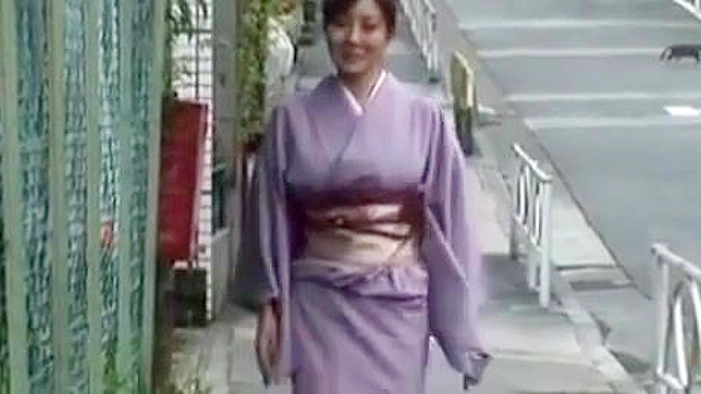 Ryoka in Kimono - Sensual Tease and Erotic Pleasure with a Japanese Beauty.