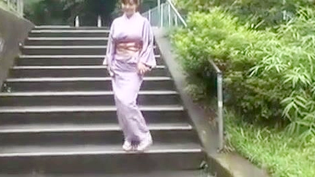 Ryoka in Kimono - Sensual Tease and Erotic Pleasure with a Japanese Beauty.