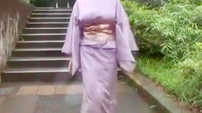 Ryoka in Kimono - Sensual Tease and Erotic Pleasure with a Japanese Beauty.