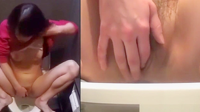 Asian Beauty Fingers Herself and Pees During Intense Masturbation Session.