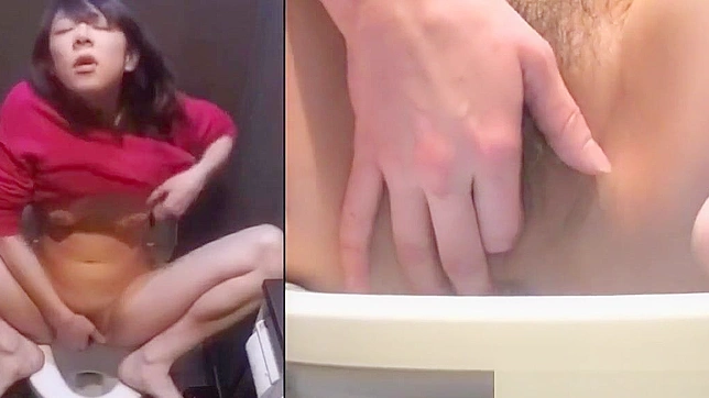 Asian Beauty Fingers Herself and Pees During Intense Masturbation Session.