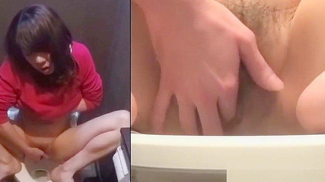 Asian Beauty Fingers Herself and Pees During Intense Masturbation Session.