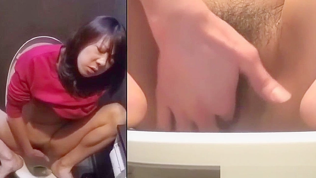 Asian Beauty Fingers Herself and Pees During Intense Masturbation Session.