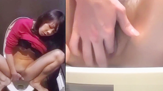 Asian Beauty Fingers Herself and Pees During Intense Masturbation Session.