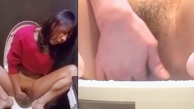 Asian Beauty Fingers Herself and Pees During Intense Masturbation Session.