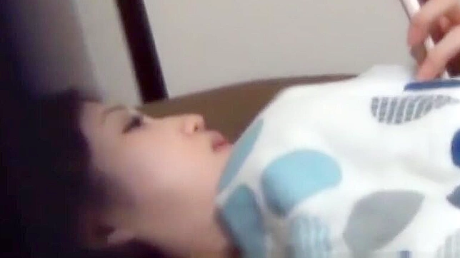 Japanese Teen's Sensual Solo Adventure — Rubbing Her Pussy to Orgasmic Bliss.