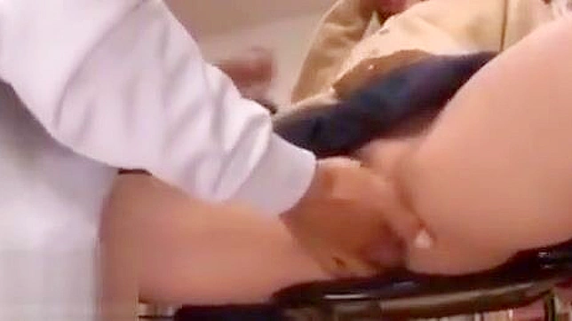 Japanese College Teen's Public Library Masturbation Session, Caught on Camera!