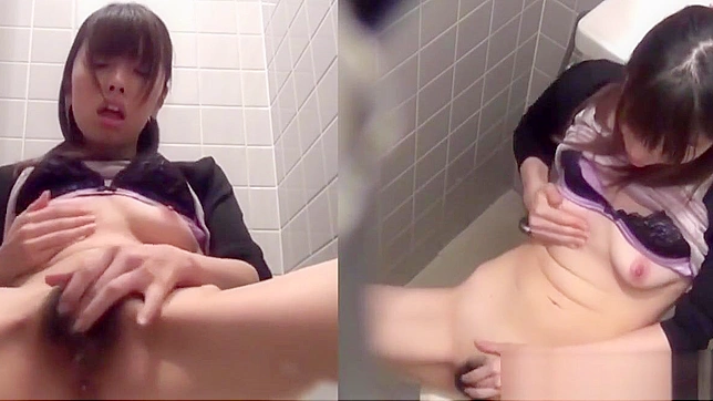 Japanese Teen's Sensual Adventure — Rubbing Her Muff to Intense Pleasure and Orgasm.