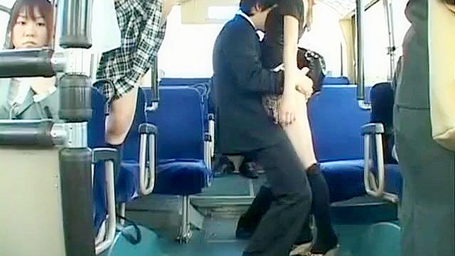 Busty Babe's Wild Public Adventure — Hard Fuck on the Bus, Nonstop Action!