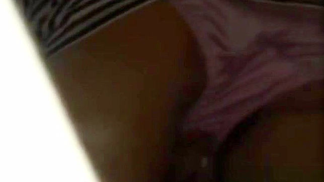 Japanese Teen Solo Masturbation Session, Cumming Hard Under Watchful Eyes