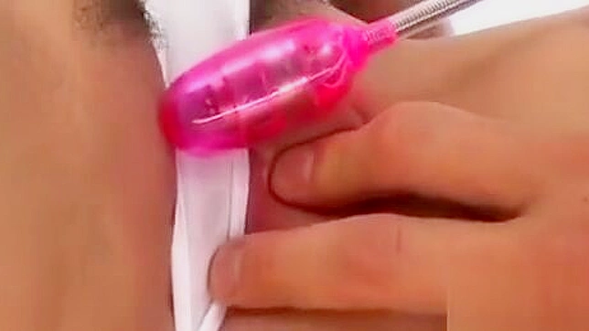 Gorgeous Asian Megumi Haruka Fingers Her Juicy Pussy, Rubbing Her Clit to Orgasm.