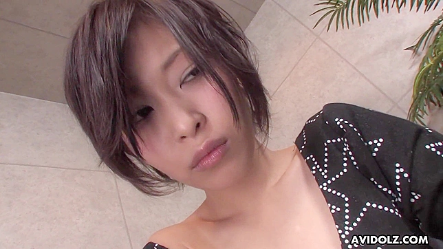 Massive-Titted Japanese Babe Drops to Her Knees for an Epic POV Blowjob