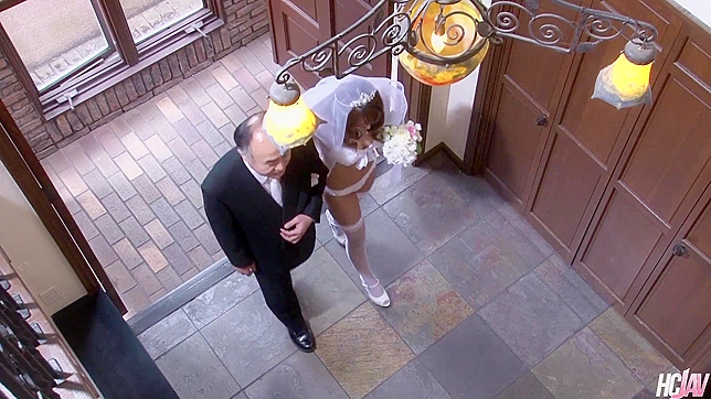 Japanese Bride Gets Gangbanged on Her Wedding Day Like a Slut