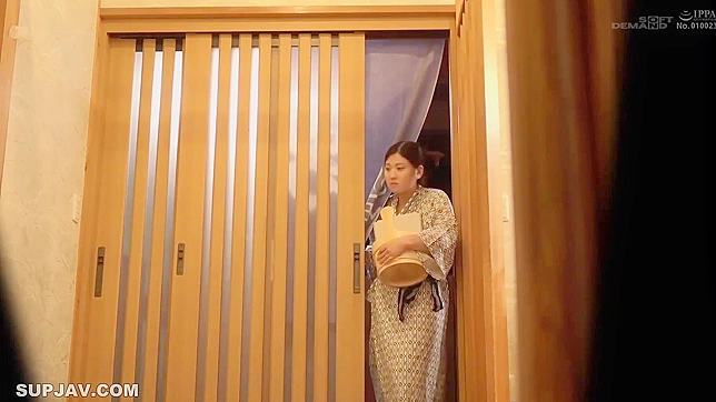 Voyeur Caught Busty Asian MILF’s Hard Bathhouse Fucking Session!