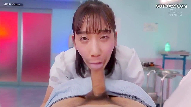 Three Japanese Nurses in Stockings Seduce and Fuck Nerdy Boss Hard!