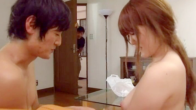 Sweet Busty Japanese Girl Seductively Fucks Her Boyfriend Hard and Passionate