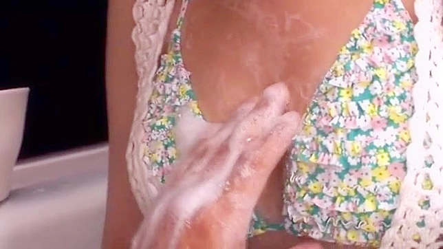 Two Horny Dudes Fuck A Hot Asian Babe And Shoot Sticky Cum On Her Face