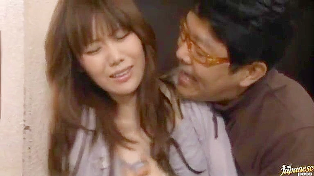 Kinky Asian Man Secretly Fondles Hot Japanese Teen 18+ in Public Place