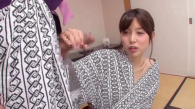 Curious Tsukasa Aoi Explores Her Lover’s Throbbing Love Rod