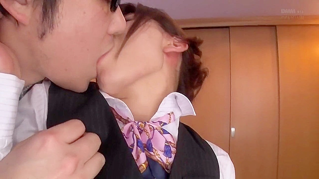 Hot Secretary Kaho Kasumi Craves Her Boss’s Erect Boner