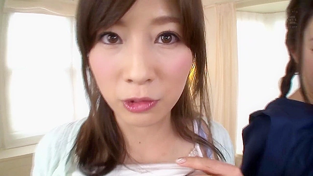 Asian Housewives Team Up for Intense POV Blowjob Session