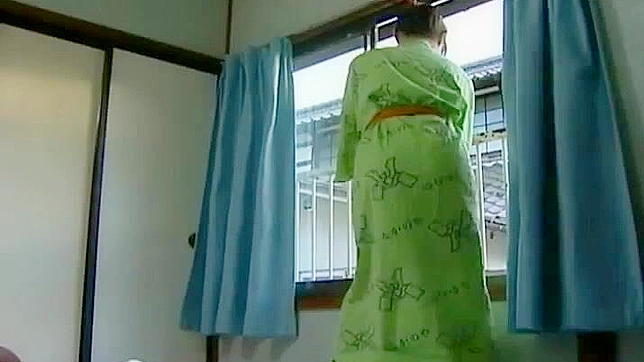 Horny Japanese Babe Visits Neighbor for Steamy Fuck Session