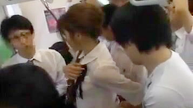 Asian Beauty Gets Wildly Fucked On The Bus