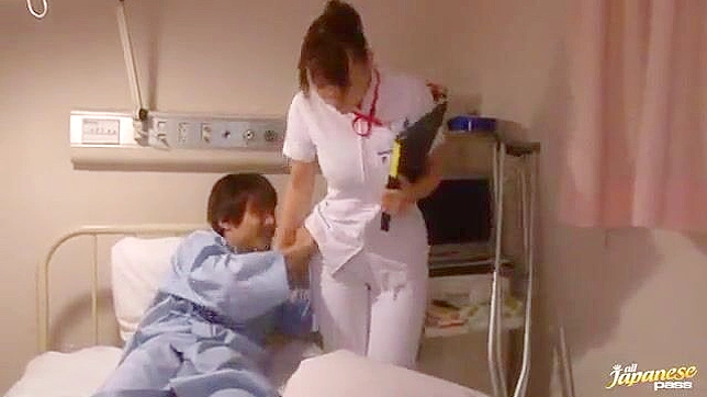 Hot Japanese Nurse Gets Fucked Hard by Her Patient