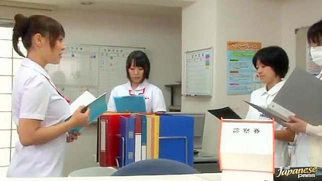 Hot Japanese Nurse Gets Fucked Hard by Her Patient
