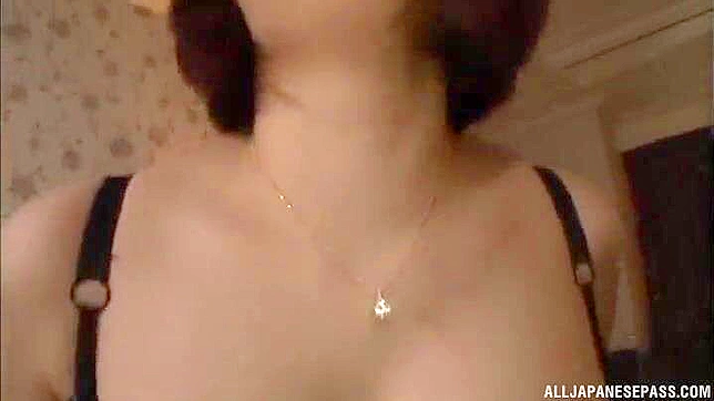 Sexy Japanese Babe in Lingerie Enjoys Yummy CockFuckSession