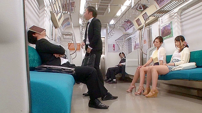 Nasty Japanese Sluts Suck Cock and Get Fucked in Public Transport