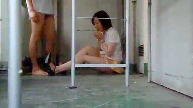 Horny Nade Tomoseka Gets Fucked in Mouth in Voyeur Video