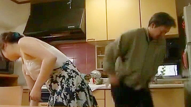 Kinky Guy Makes Girl 18+ Touch His Cock Before KitchenFuck Fest