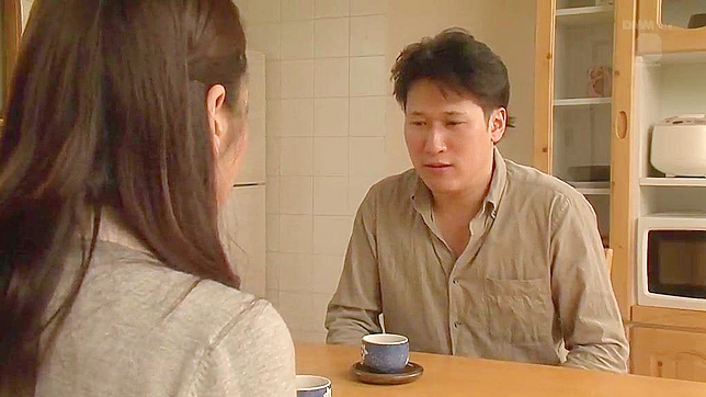 Lonely Japanese Mom Invites Friend for Tea & Steamy Sexual Encounter