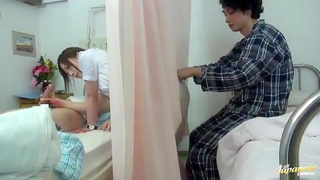 Horny Nurse Hikaru Ayami Sucks and Rides Cock Seductively