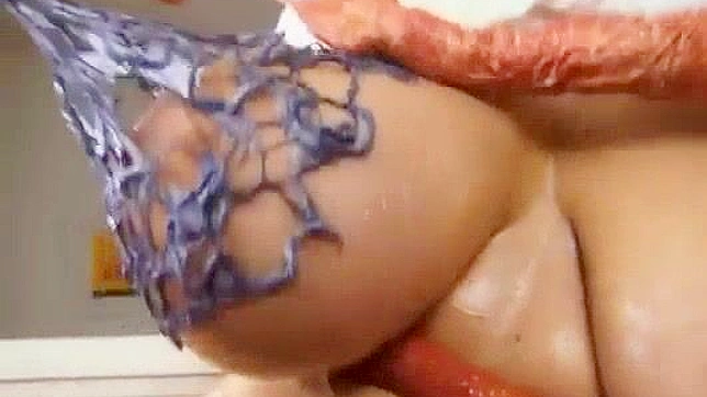 Busty Hitomi Tanaka Gets Wildly Fucked by Monster Cock in Kitchen