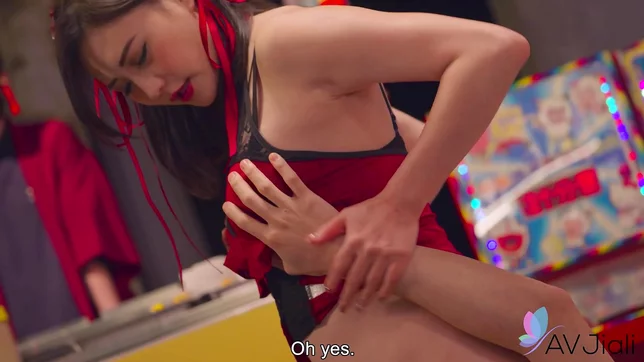 Mio, Chinese Beauty, Fucked Passionately at Night Market