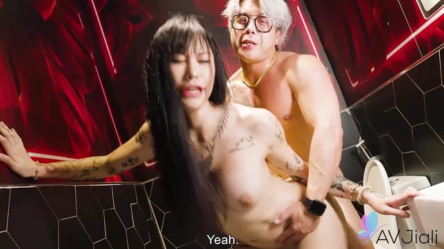Busty Tattooed Chinese Babe Yaner Enjoys Intense Sex with Boyfriend