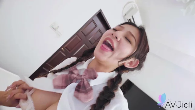 Busty Chinese Teen 18+ Ya Ya in Uniform Gets Hardcore Fucked by Boyfriend
