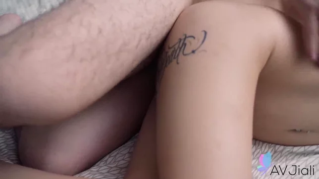 Sexy Chinese Teen 18+ Stacy Fucks Passionately with Boyfriend