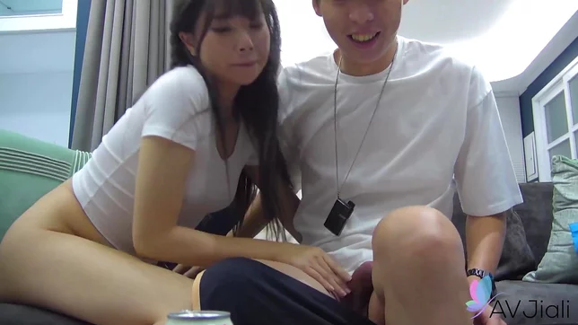 Passionate Chinese Beauty Ranako Fucks Her Crush Hard and Wild