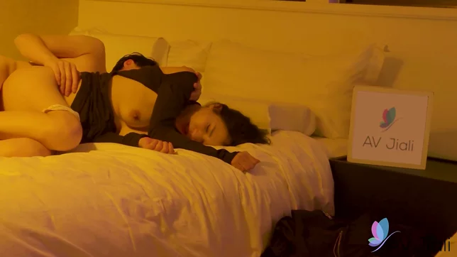Gorgeous Brunette Chinese Beauty with Big Tits Fucks Her Crush Intensely