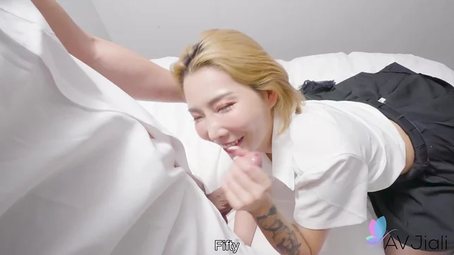 Hot Chinese Ex-Girlfriend Stacy Wildly Fucks Her Former Lover