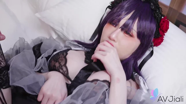 Sexy Taiwanese Girl 18+ Xiao Ye Ye in Underwear & Stockings Shows off Her Curves