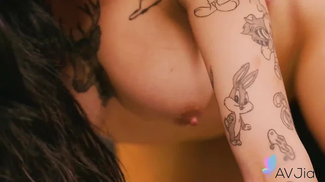 Tattooed Chinese Beauty Gets Fucked Hard & Takes Cock In Her Mouth
